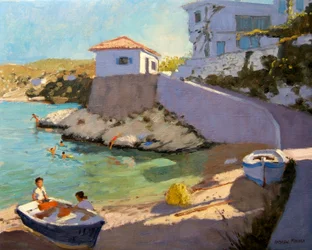 Fischernetze, Samos, 2005